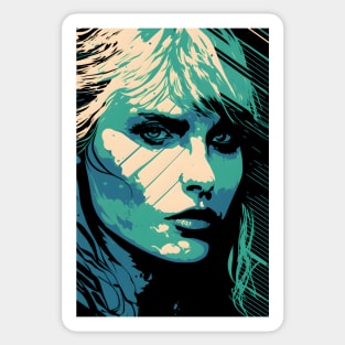 Daryl Hannah - Blade Runner - Cyberpunk Aesthetic Sticker